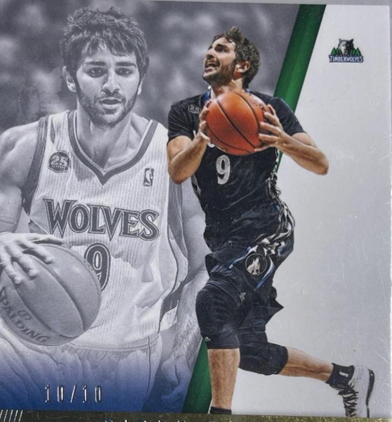Ricky Rubio [Bonus Shots Gold] #1