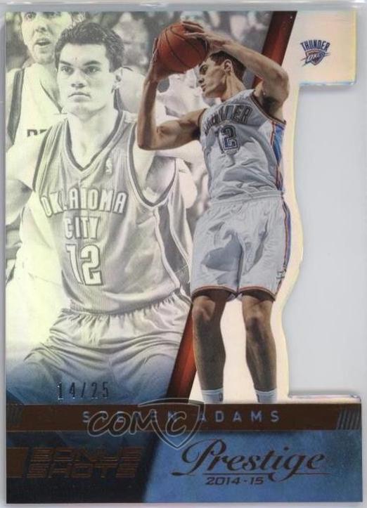 Steven Adams [Bonus Shots Orange Die Cut] #101