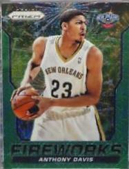 Anthony Davis [Green Mojo Prizm] #9