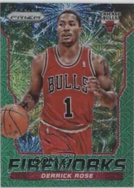 Derrick Rose [Green Mojo Prizm] #13