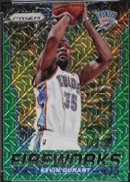 Kevin Durant [Green Mojo Prizm] #8
