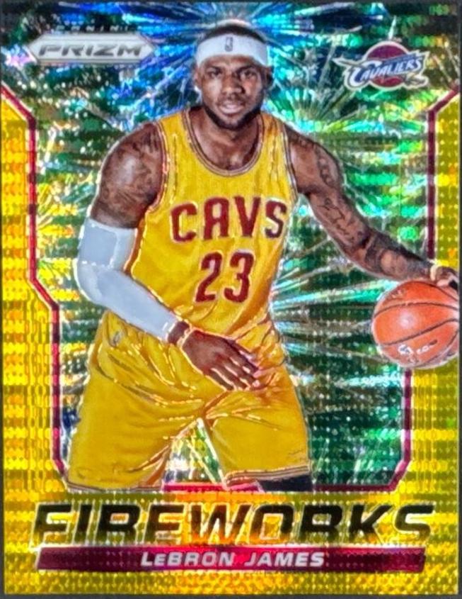 LeBron James [Gold Pulsar Prizm] #4