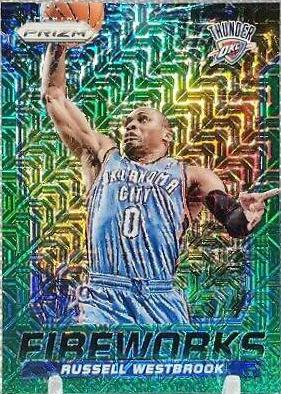 Russell Westbrook [Green Mojo Prizm] #14