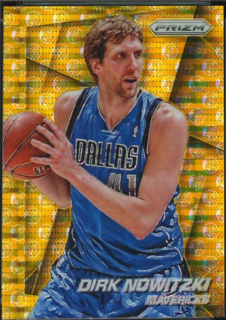 Dirk Nowitzki [Gold Pulsar Prizm] #1