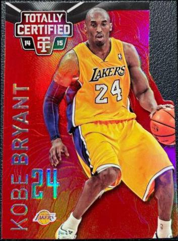Kobe Bryant [Dribbling Mirror Platinum Red Die Cut] #66