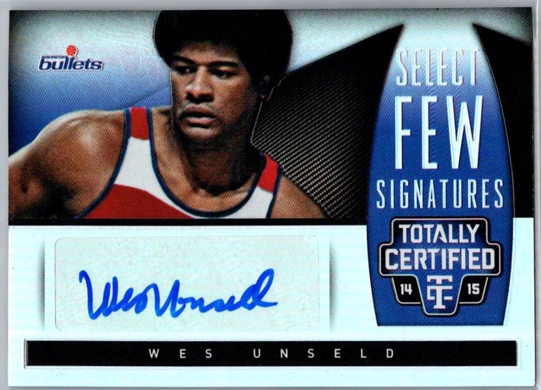 Wes Unseld [Mirror] #SF-WU