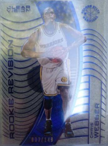 Chris Webber White Jersey Gold #134