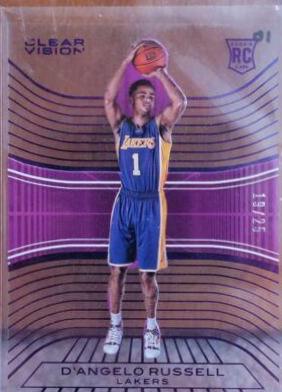 D'Angelo Russell [Purple, Gold Uniform] #96