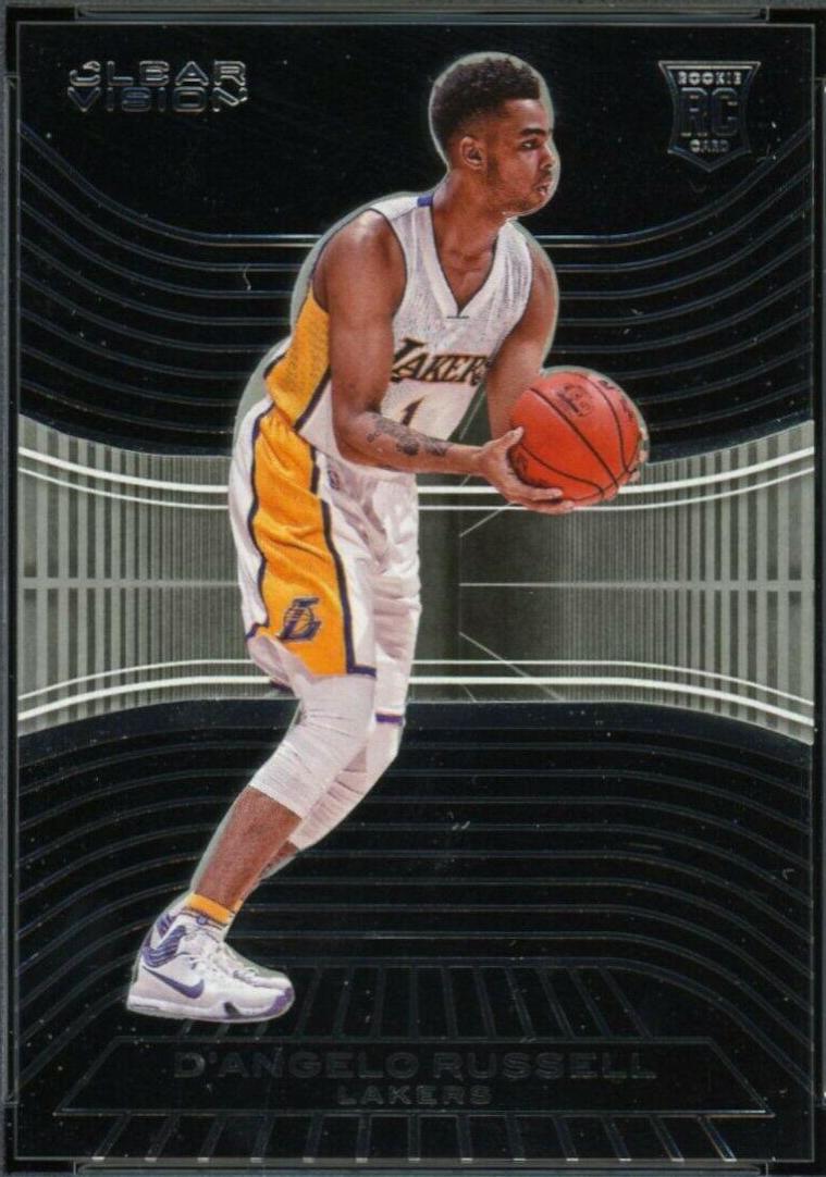 D'Angelo Russell [White, Gold Uniform] #96