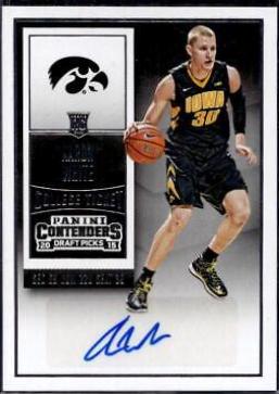 Aaron White [Autograph Playoff Ticket] #109