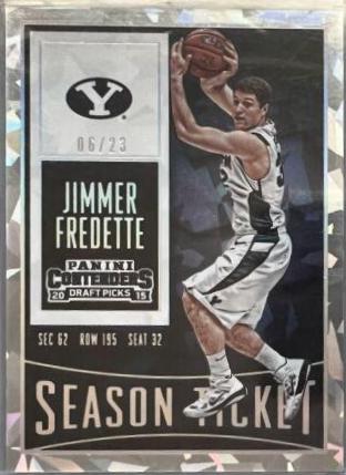 Jimmer Fredette [Cracked Ice Ticket] #44