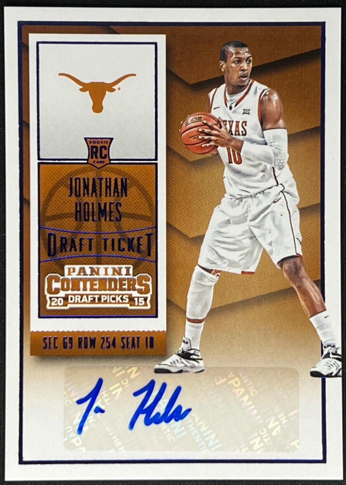 Jonathan Holmes [Autograph Blue Foil] #149