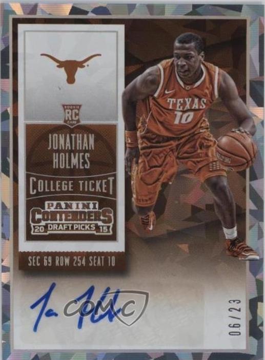 Jonathan Holmes [Autograph Cracked Ice Ticket] #149
