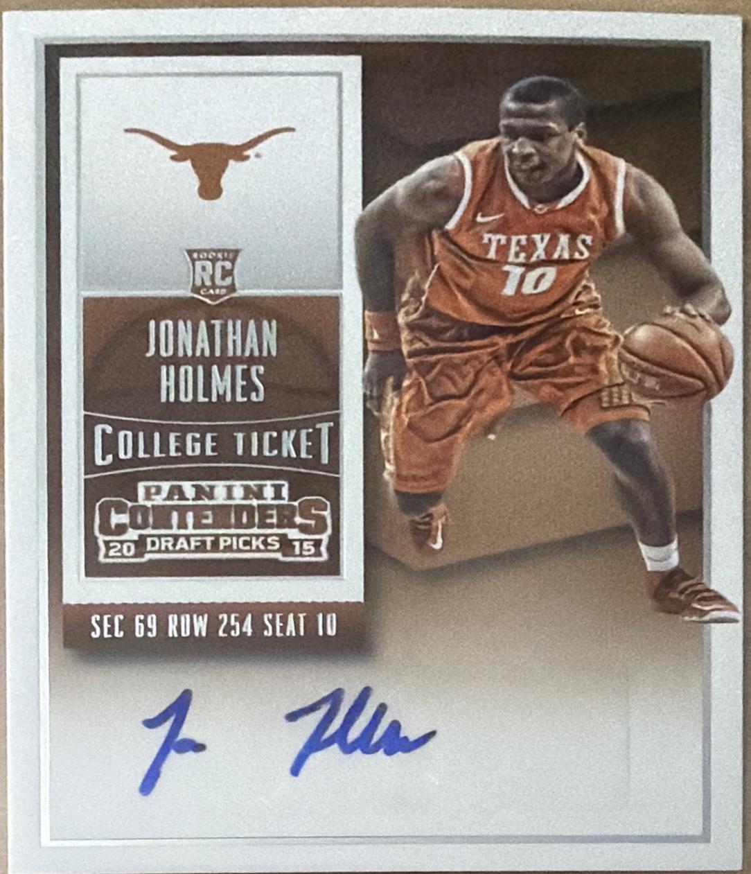 Jonathan Holmes [Autograph Playoff Ticket Variation] #149