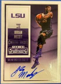 Jordan Mickey [Autograph Playoff Ticket] #120