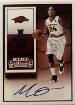 Michael Qualls [Autograph Blue Foil] #129