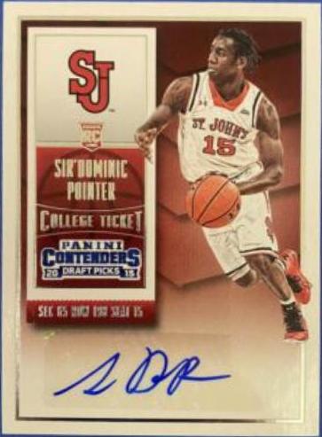Sir'Dominic Pointer [Autograph Playoff Ticket] #159
