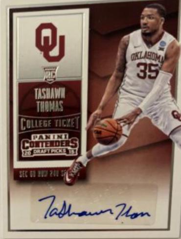 TaShawn Thomas [Autograph Playoff Ticket] #160
