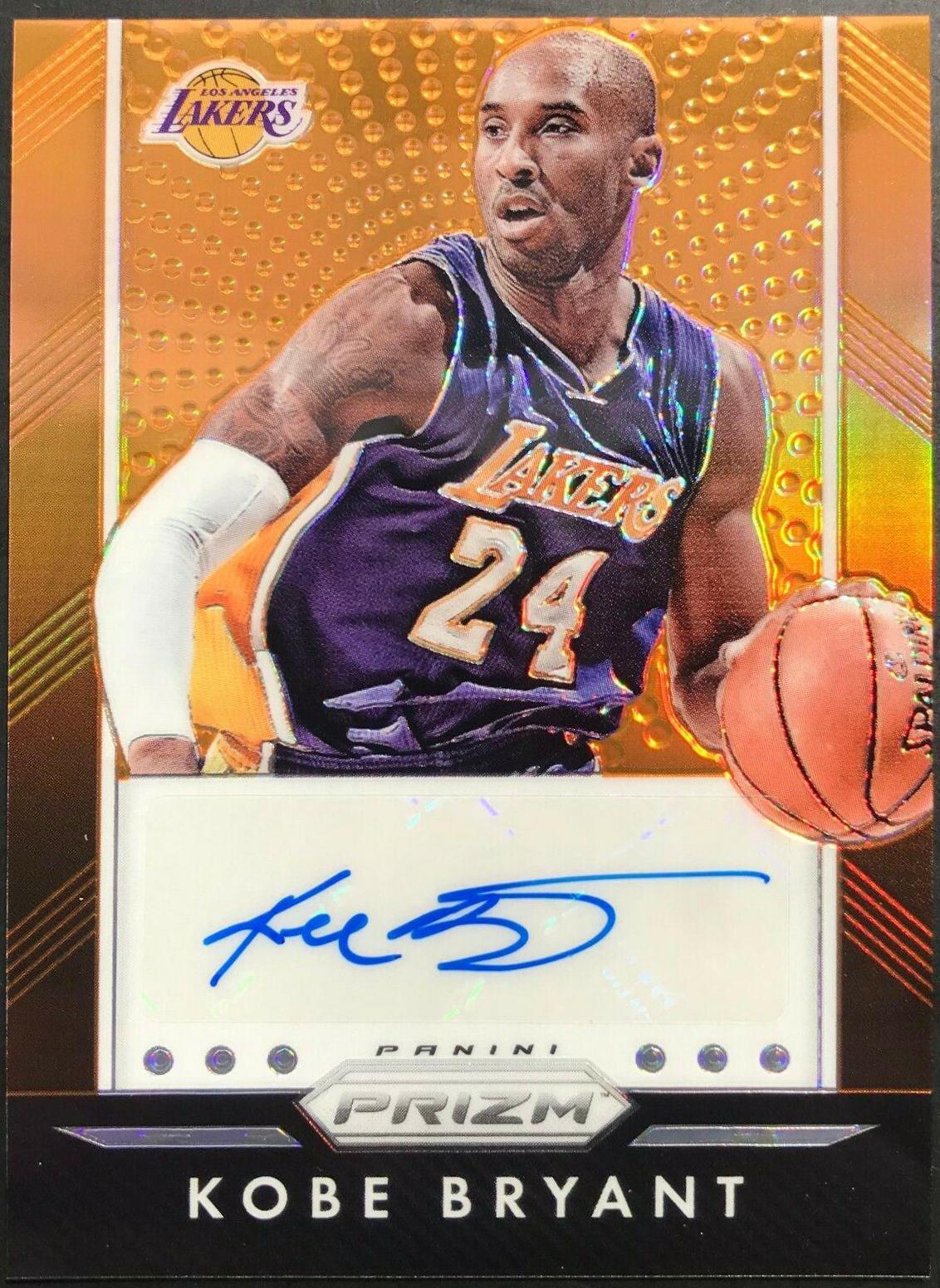 Kobe Bryant [Orange Prizm] #KBR