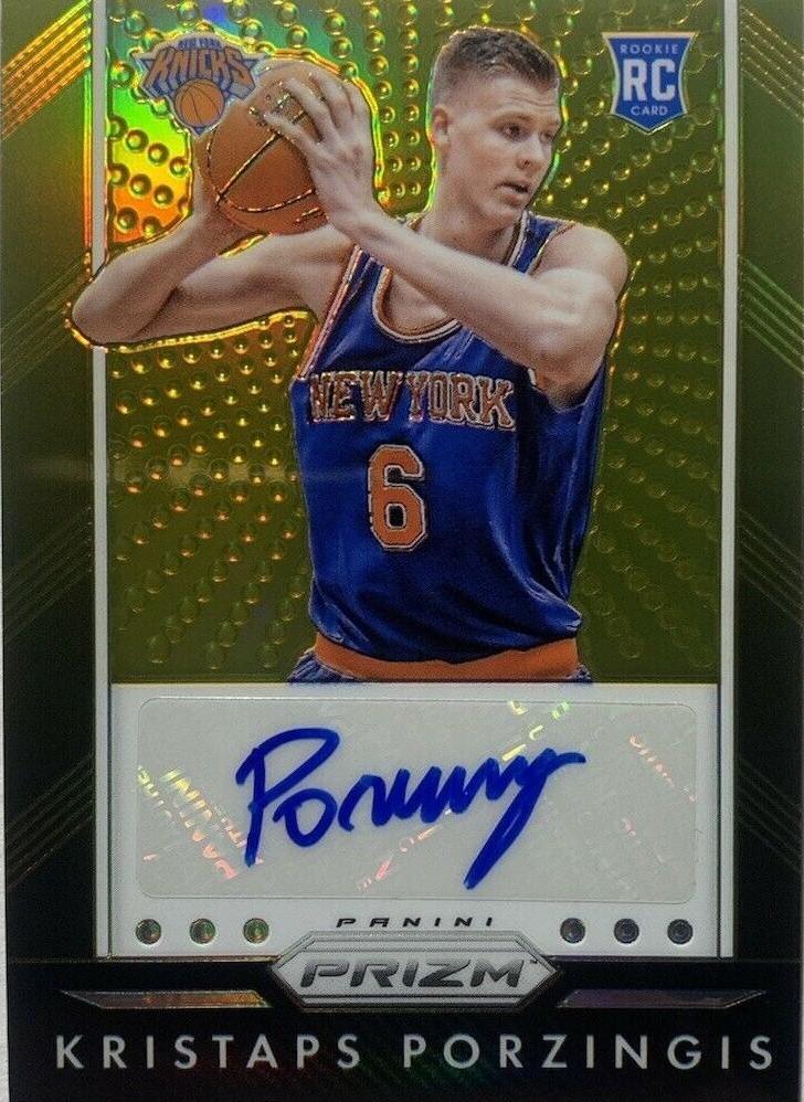 Kristaps Porzingis [Gold Prizm] #KPZ