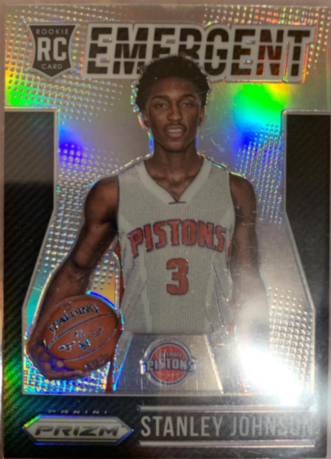 Stanley Johnson Silver Prizm #12