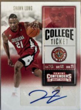 Shawn Long [Autograph Playoff Ticket] #166