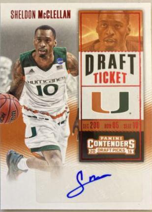 Sheldon McClellan [Autograph Draft Ticket Red Foil] #172