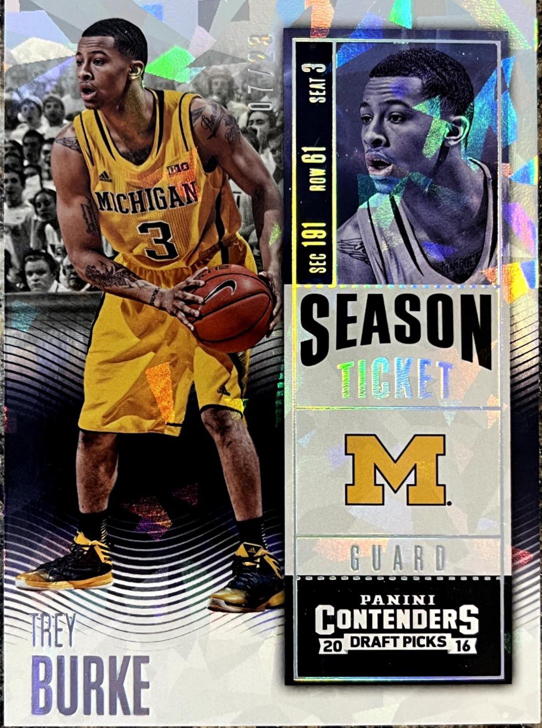 Trey Burke [Cracked Ice Ticket] #93