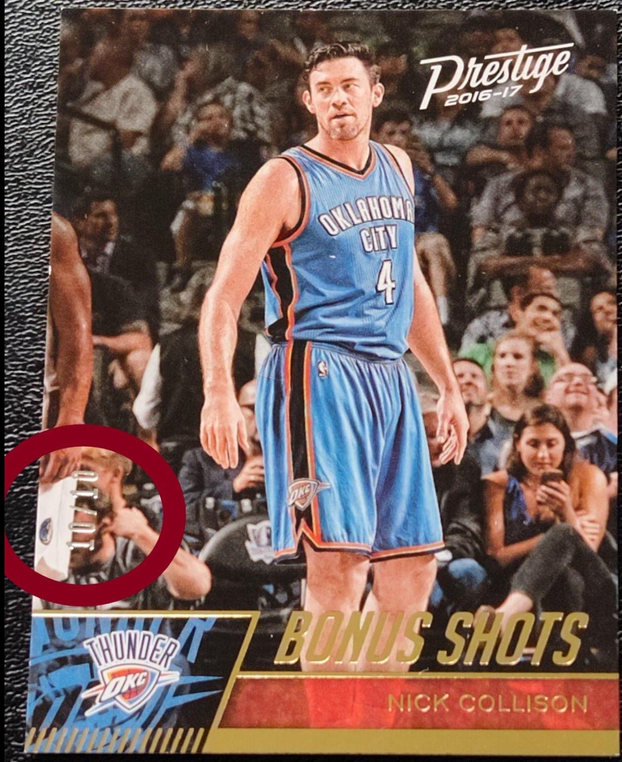 Nick Collison [Gold Bonus Shot] #6