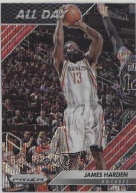 James Harden [Ruby Wave Prizm] #9