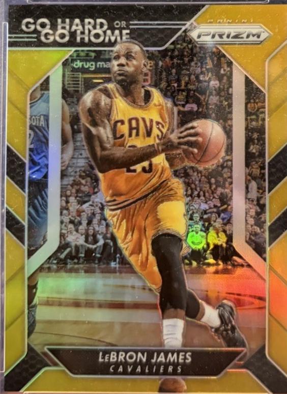 LeBron James [Gold Prizm] #4