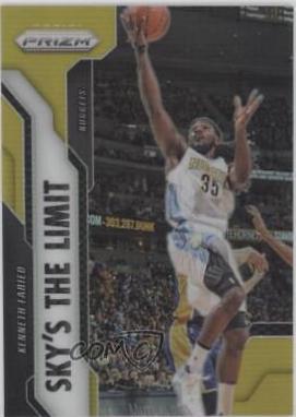 Kenneth Faried [Gold Prizm] #23
