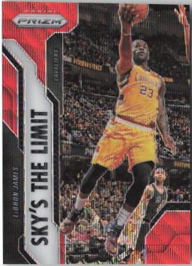 LeBron James [Orange Wave Prizm] #4