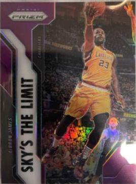 LeBron James [Purple Prizm] #4