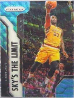 LeBron James [Teal Wave Prizm] #4