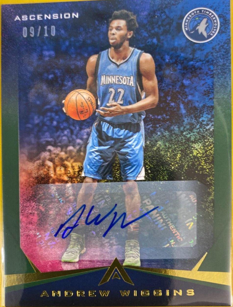 Andrew Wiggins [Autograph Green] #68