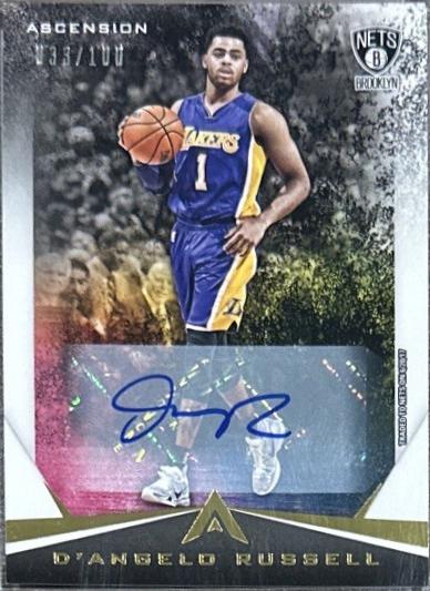 D'Angelo Russell [Autograph] #25