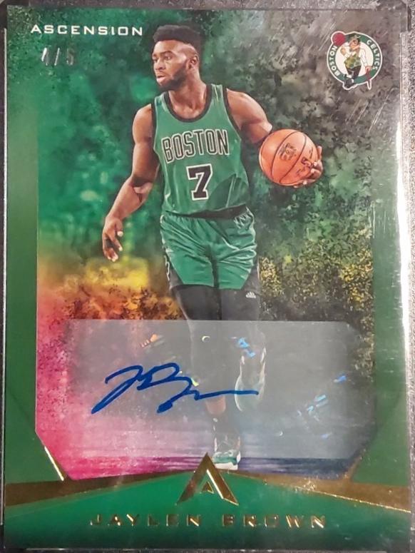 Jaylen Brown [Autograph Green] #15