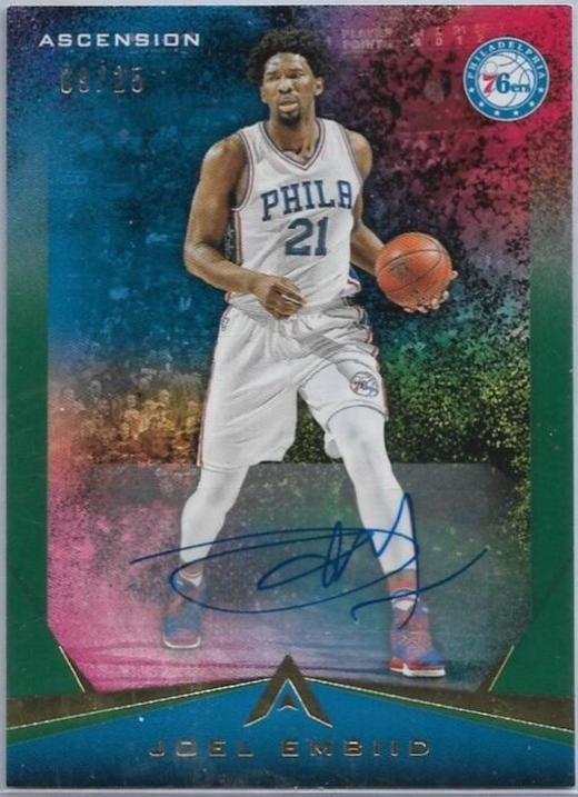 Joel Embiid [Autograph Green] #64