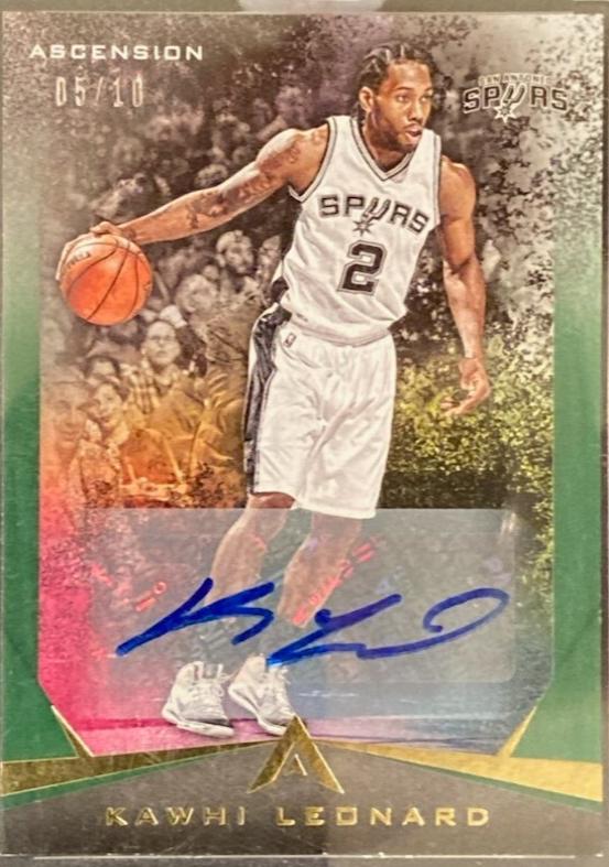 Kawhi Leonard [Autograph Green] #3