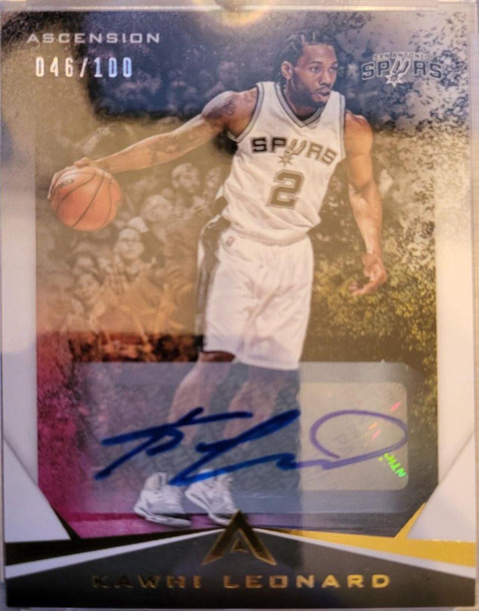 Kawhi Leonard [Autograph] #3