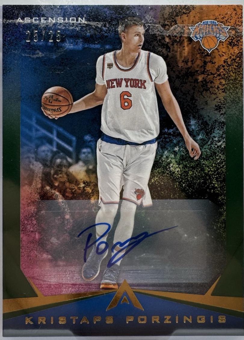 Kristaps Porzingis [Autograph Green] #40