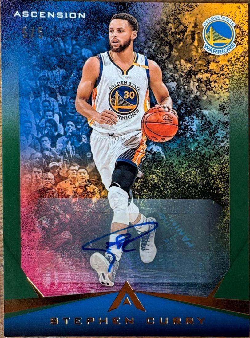 Stephen Curry [Autograph Green] #7