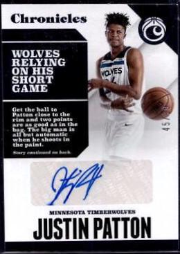 Justin Patton [Blue] #CA-JPT