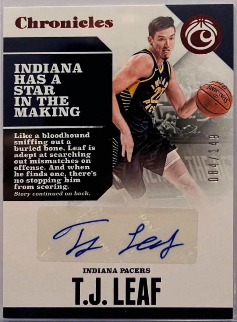 T. J. Leaf [Red] #CA-TJL