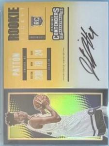 Justin Patton [Vertical Autograph] #116