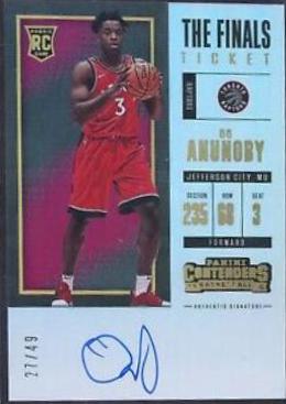 OG Anunoby [Horizontal Autograph the Finals] #123