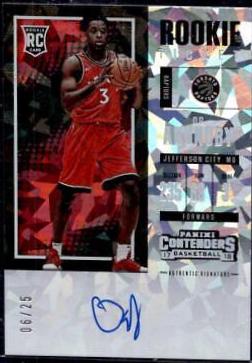 OG Anunoby [Vertical Autograph Cracked Ice] #123