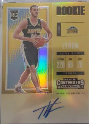 Tyler Lydon [Vertical Autograph Premium Edition Gold] #124