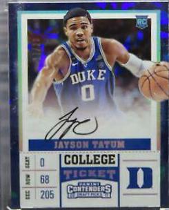 Jayson Tatum [Autograph Cracked Ice] #54A